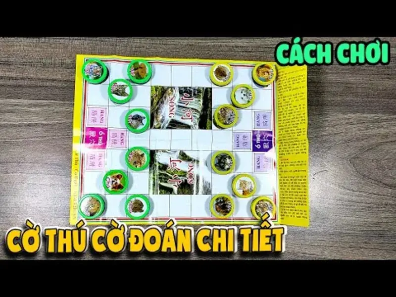 Luật Chơi Cờ Thú Chuẩn Chỉ Và Dễ Dàng Chiến Thắng Nhất 